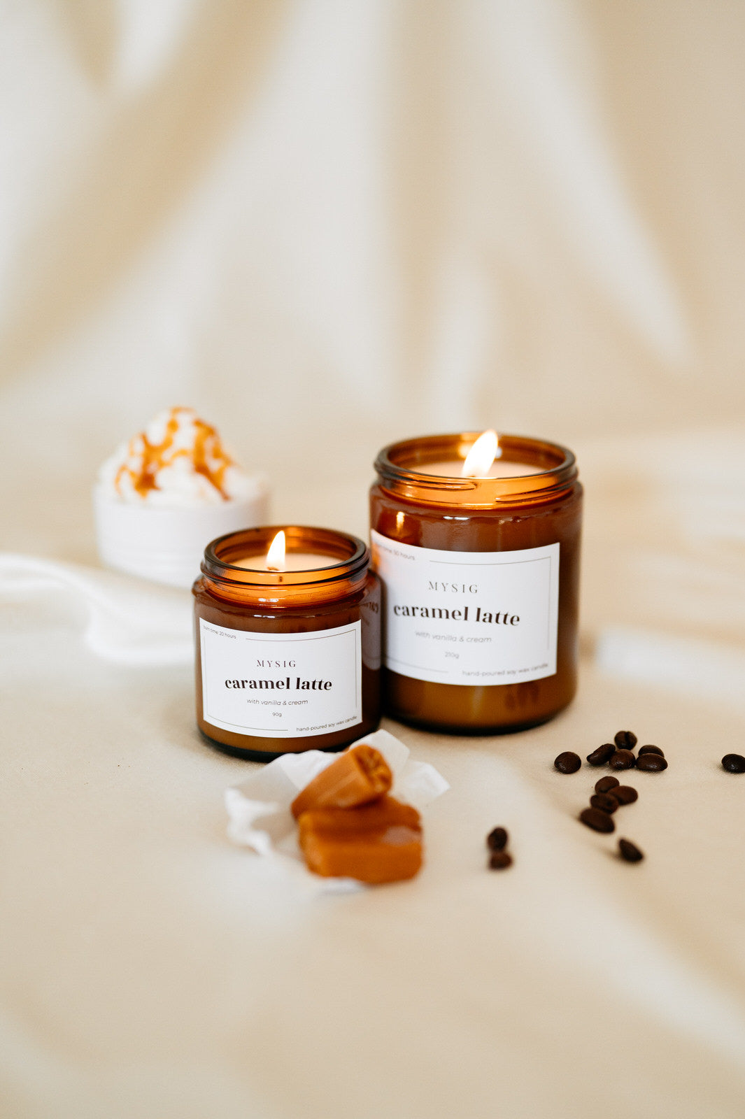 Candle - CARAMEL LATTE