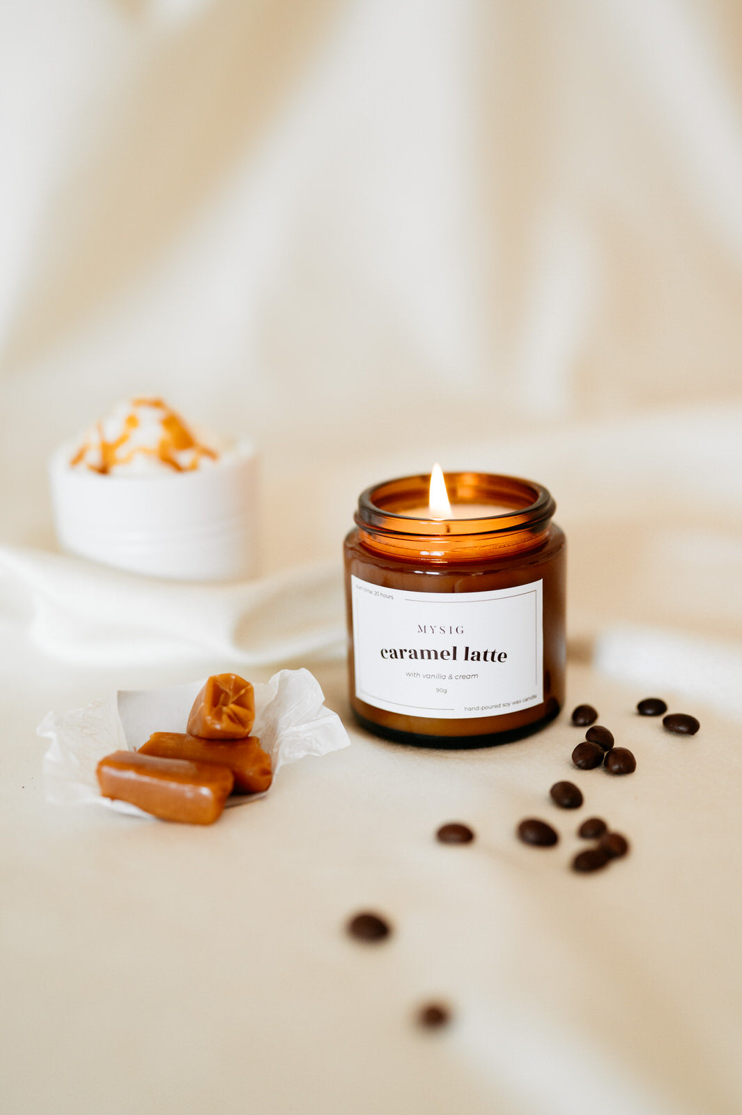 Candle - CARAMEL LATTE