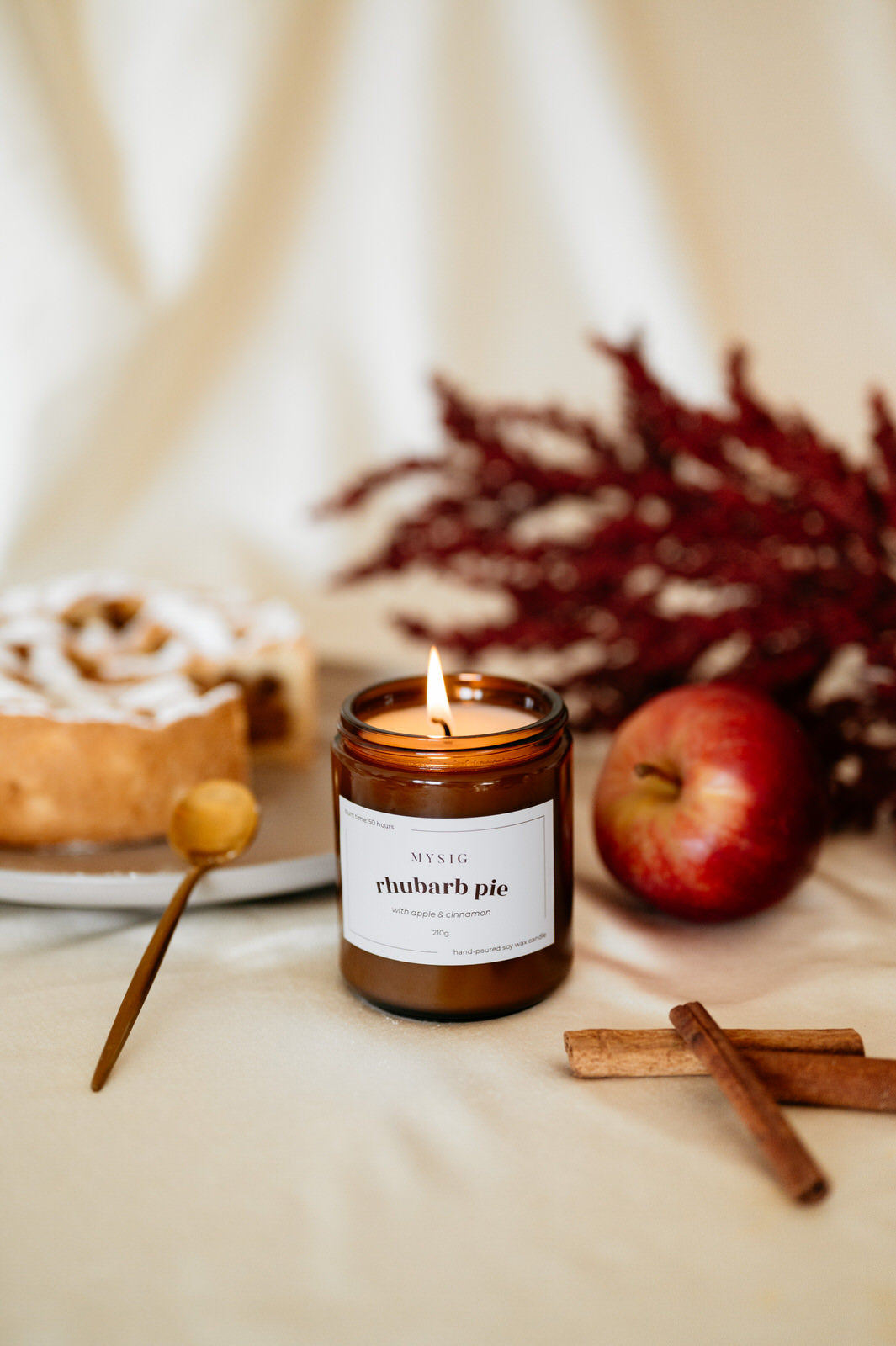 Candle - RHUBARB PIE