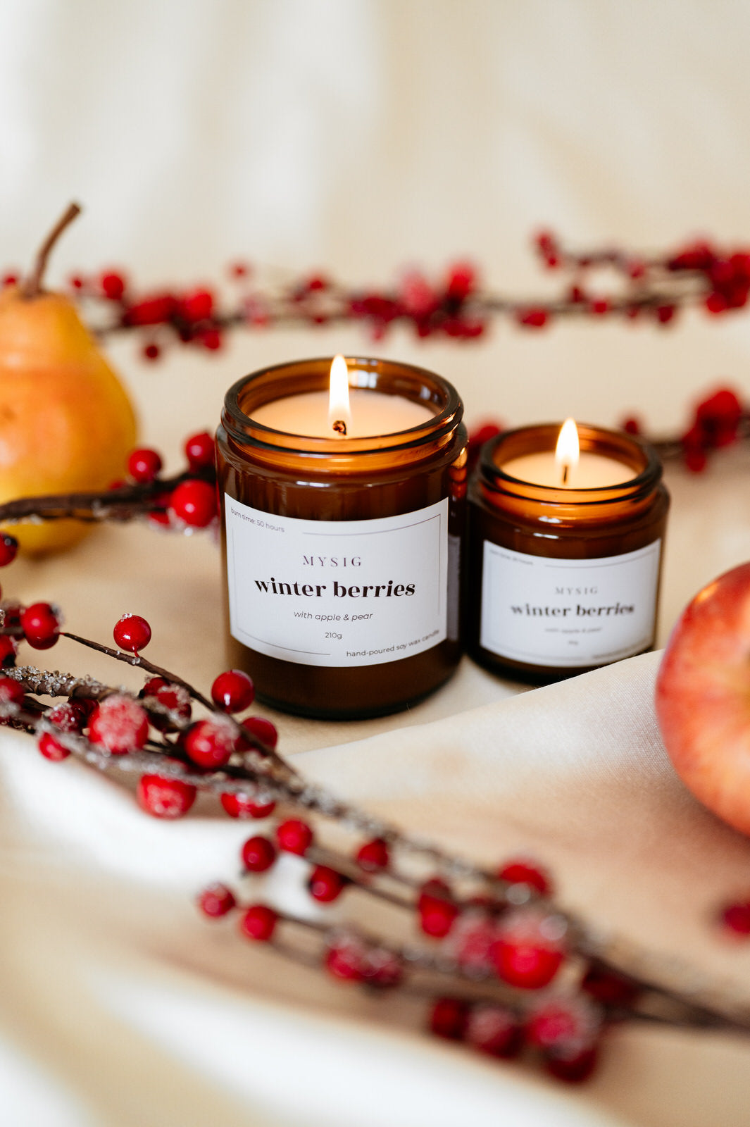 Candle - WINTER BERRIES