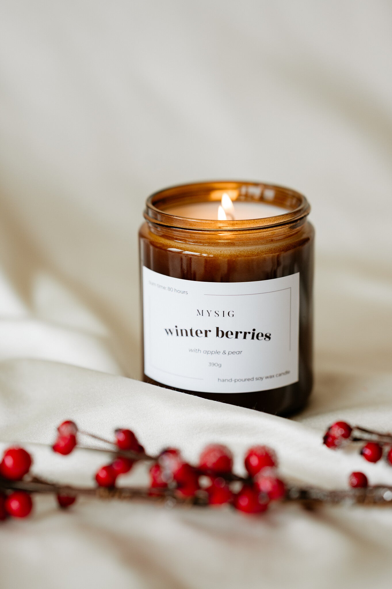 Candle - WINTER BERRIES