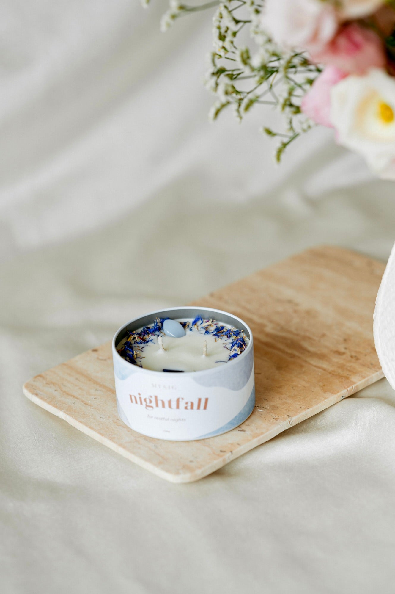 Flower candle - NIGHTFALL