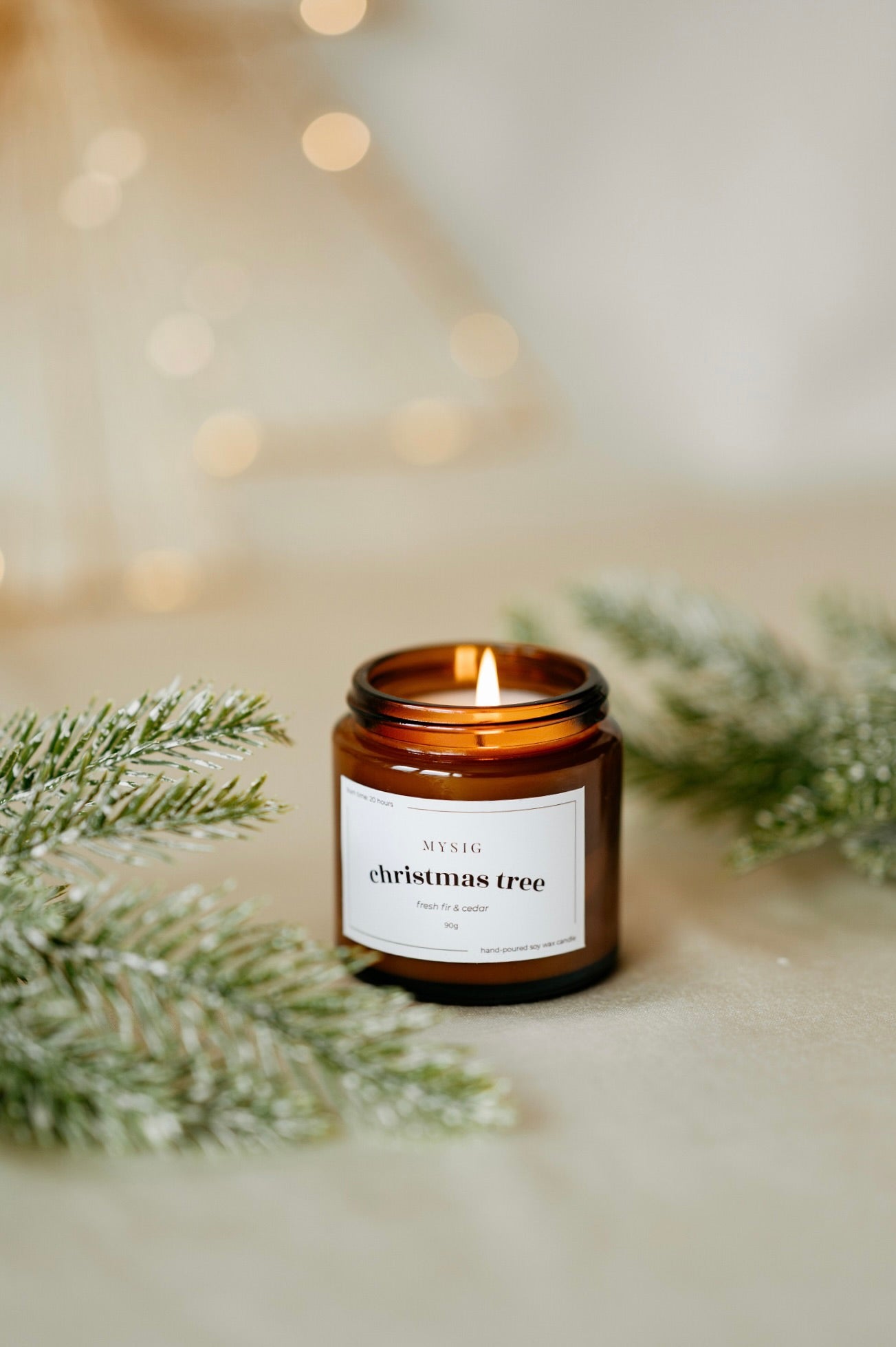 Candle - CHRISTMAS TREE (Back in September)