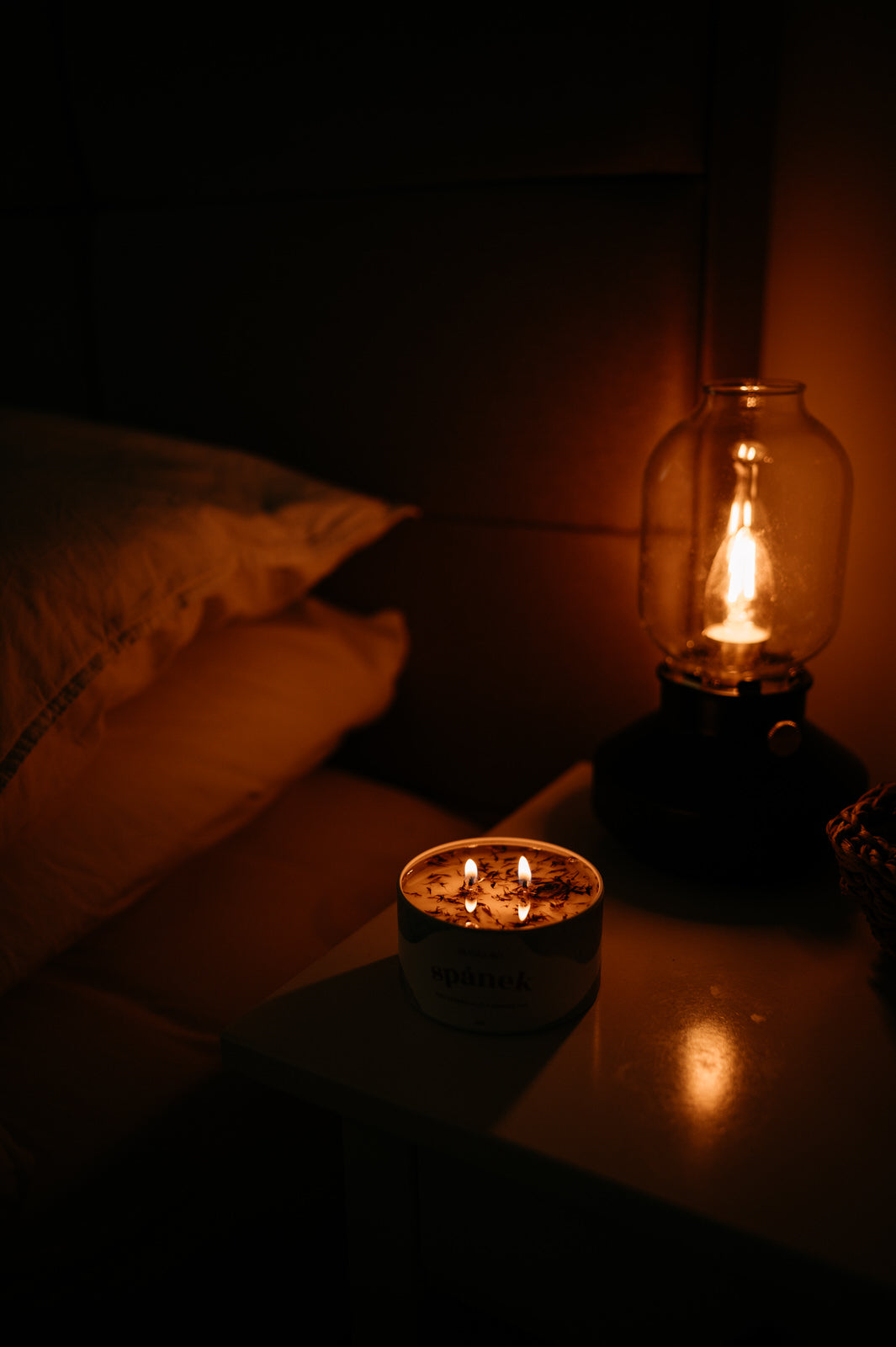 Flower candle - NIGHTFALL