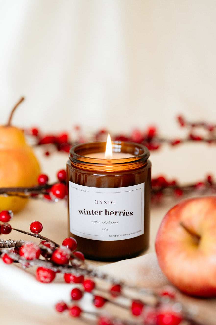 Candle - WINTER BERRIES